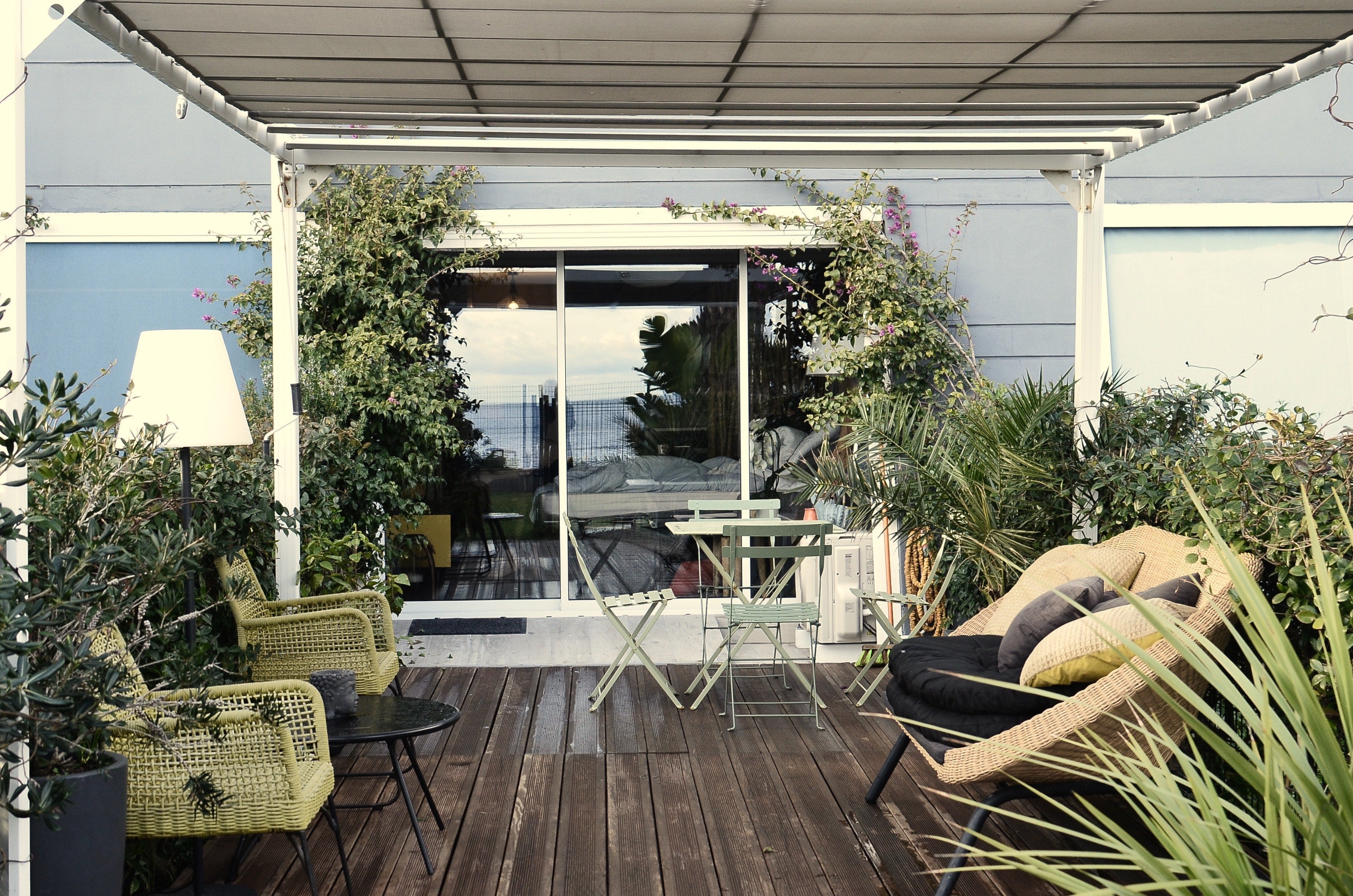 aménager sa terrasse avec des plantes