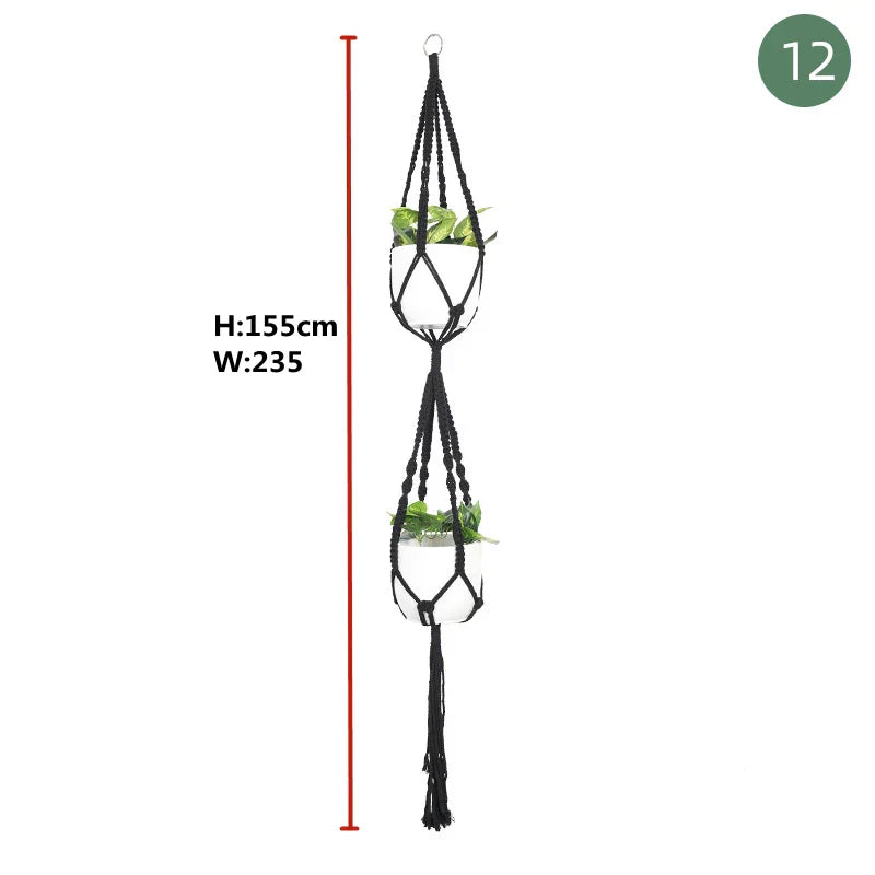 Suspension Macramé - Balcon