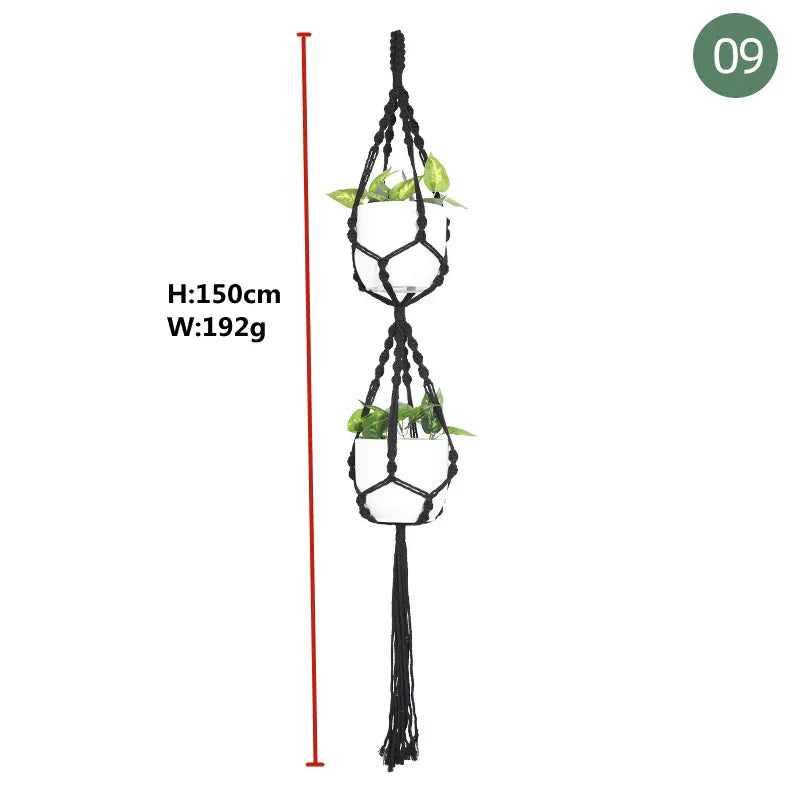 Suspension Macramé - Balcon