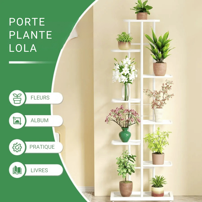 Porte-Plante Métal Original - 6 Niveaux - Lola