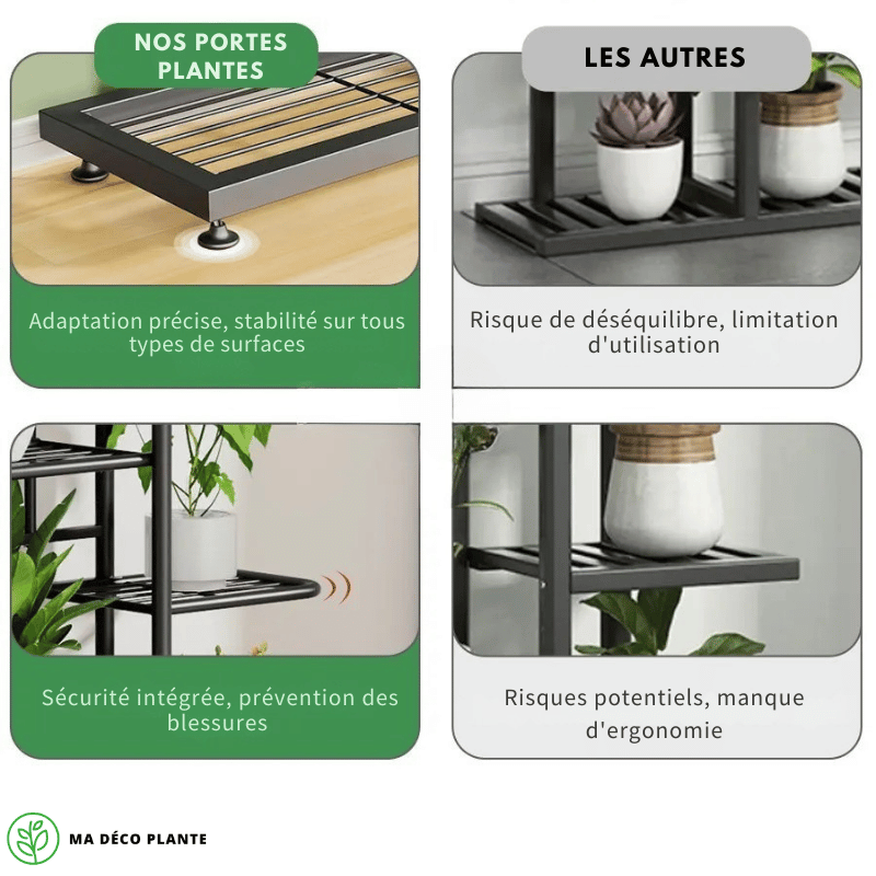 Porte-Plante Métal Original - 6 Niveaux - Lola