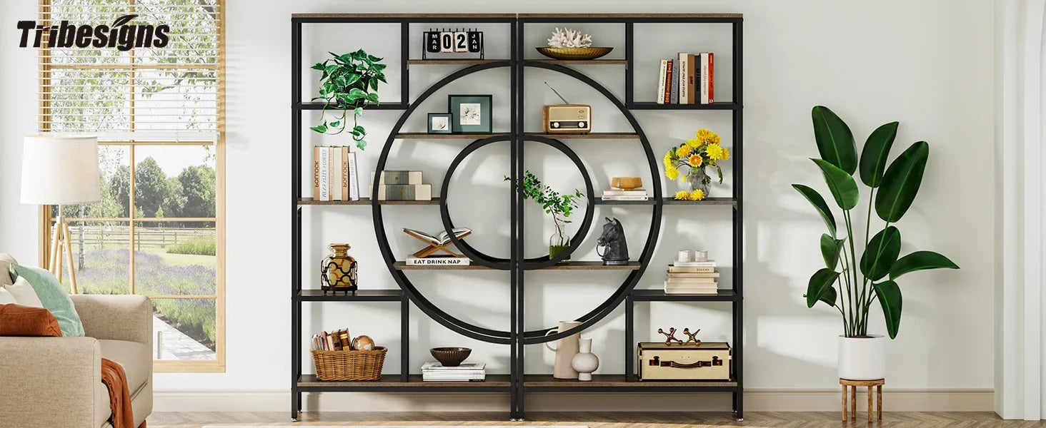 Étagère plante 8 niveaux - Métal rustique