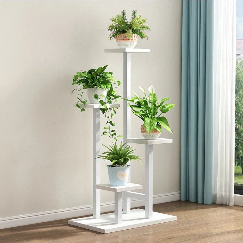 Porte Plante à Pots Multiples - Étagère pour Intérieur