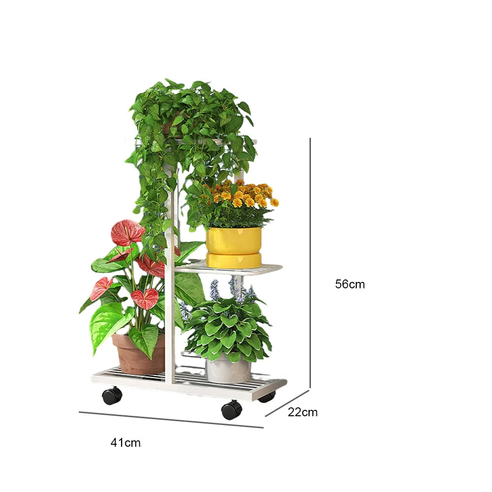 Porte-Plante sur Roulettes