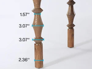 Table plante extérieure - Bois marron