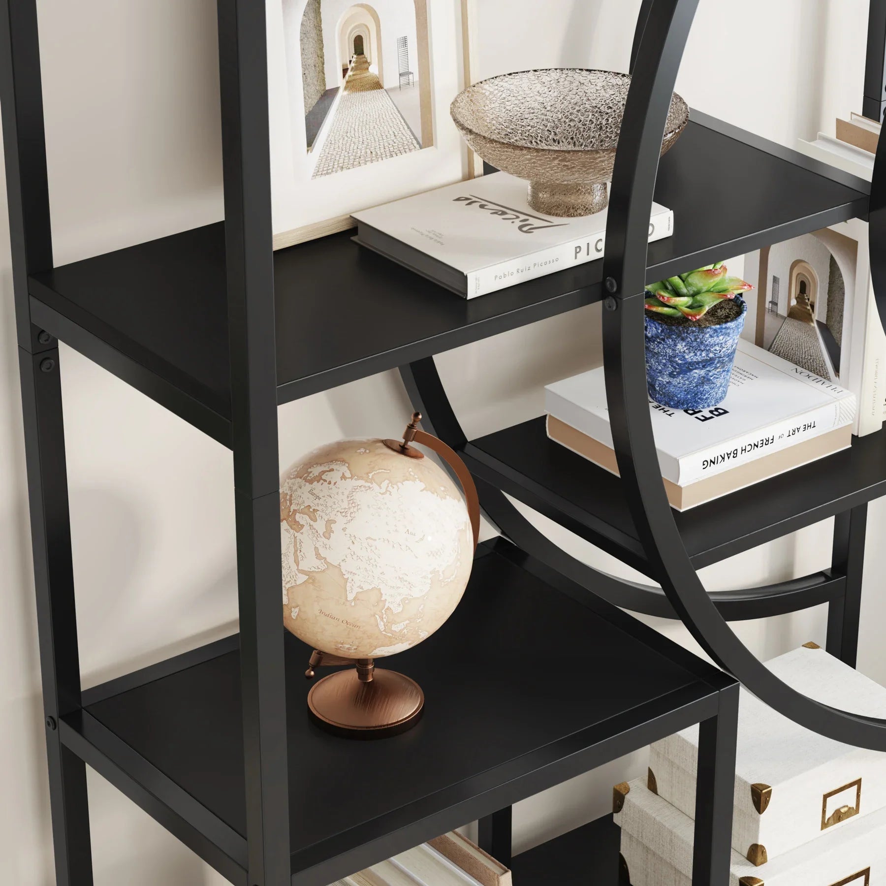 Étagère plante 8 niveaux - Métal rustique