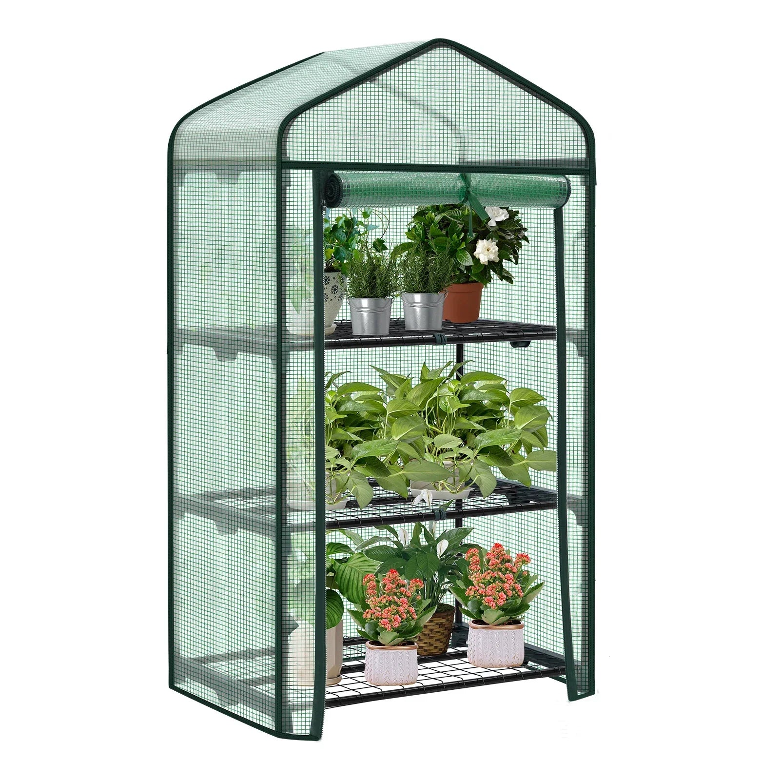 Porte Plante - Mini-Serre Portable Multifonction