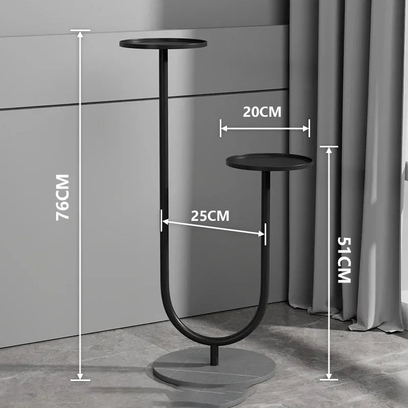 Porte Plante - Métal - Design Créatif