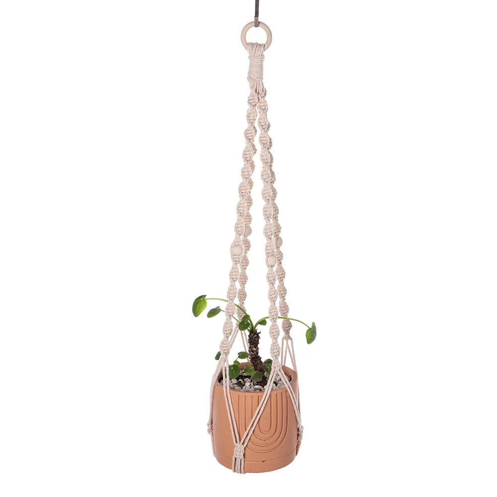 Suspension Plante - Coton - Macramé