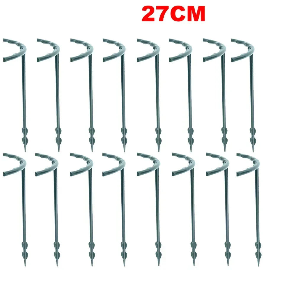 Porte-Plante Original - Design Mi-Lune - 8 Niveaux - Métal & Bois