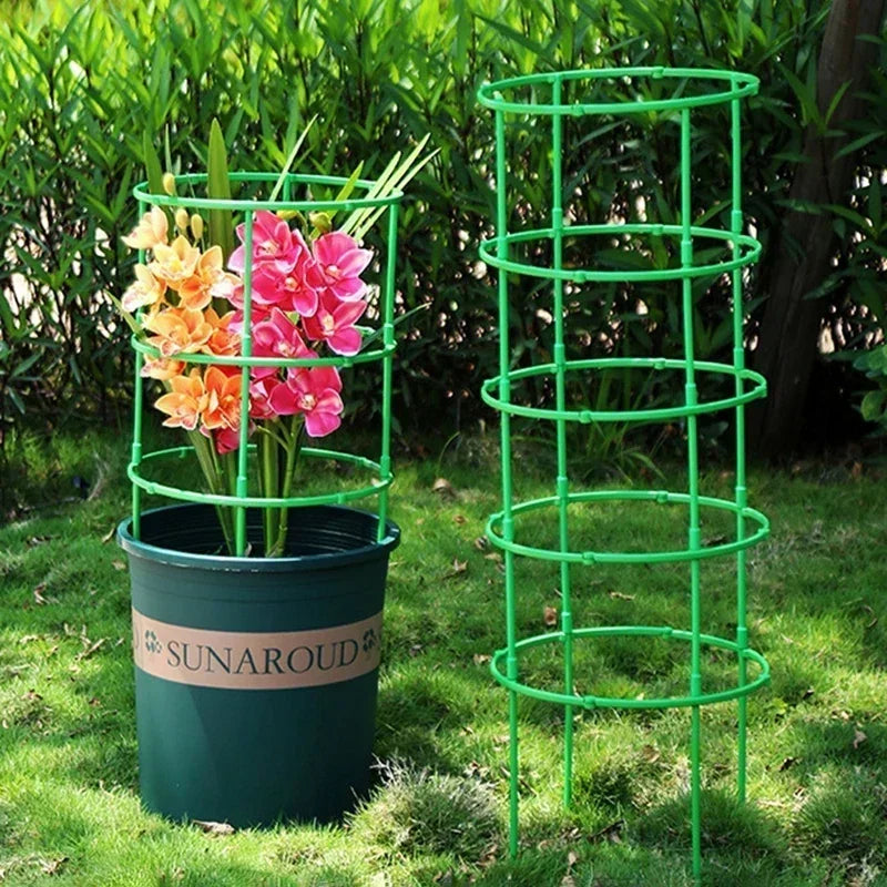Support de Plantes Jardin - Treillis Vert Modulaire et Extensible