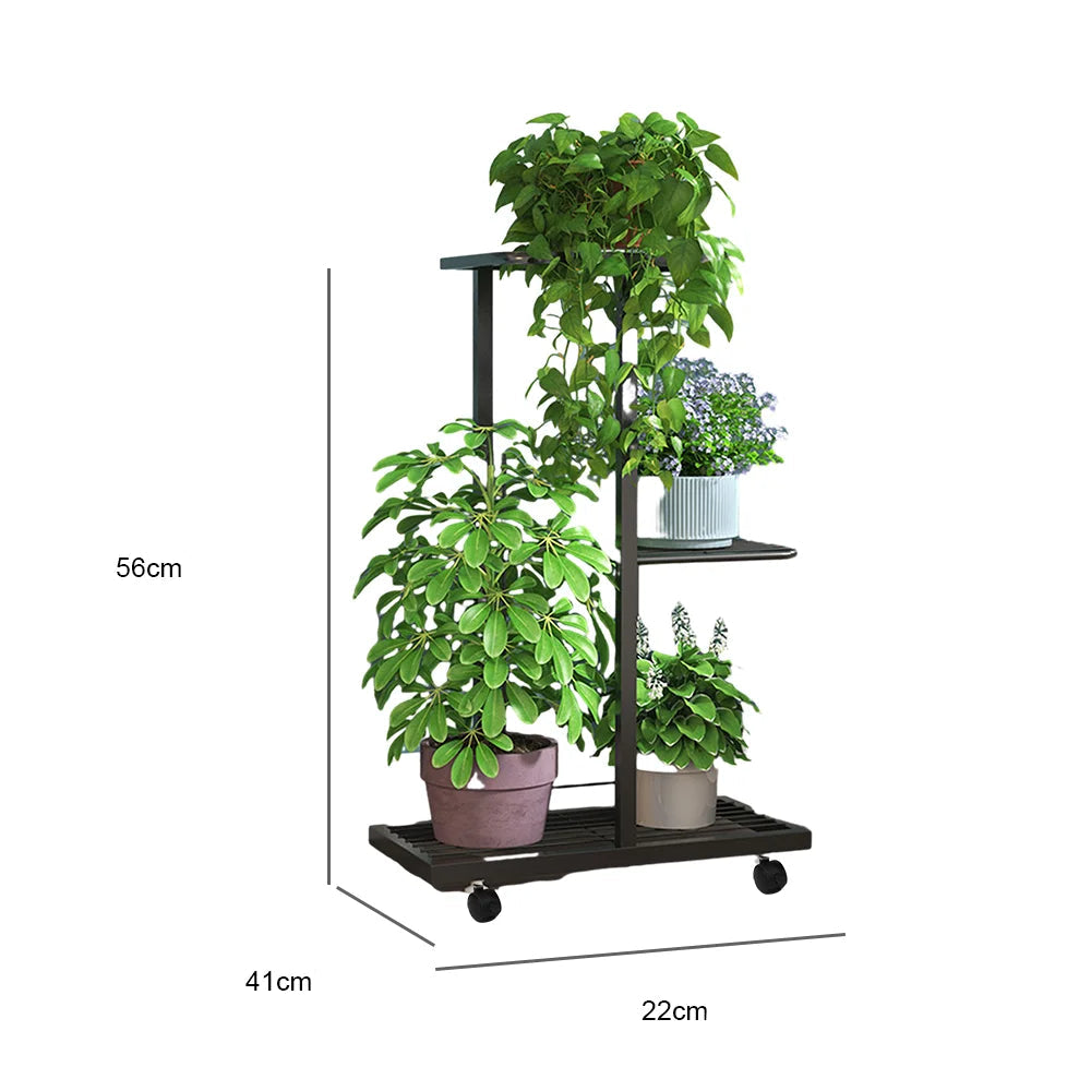 Porte-Plante sur Roulettes