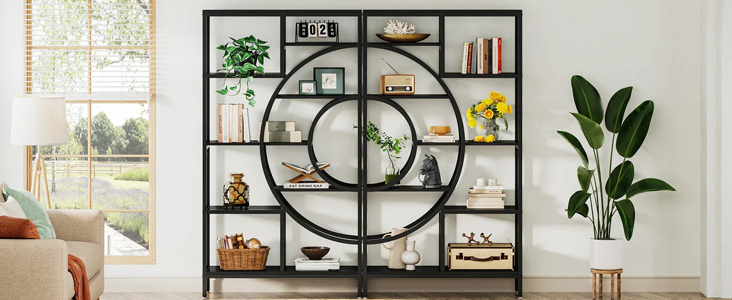 Étagère plante 8 niveaux - Métal rustique