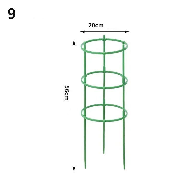 Support de Plantes Jardin - Treillis Vert Modulaire et Extensible