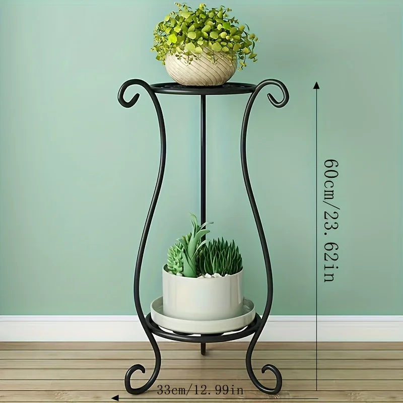 Porte Plante - Métal - Style Moderne