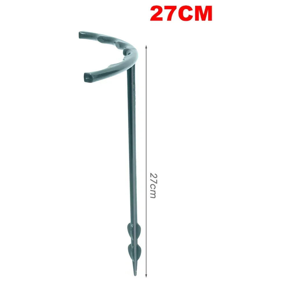 Porte-Plante Original - Design Mi-Lune - 8 Niveaux - Métal & Bois