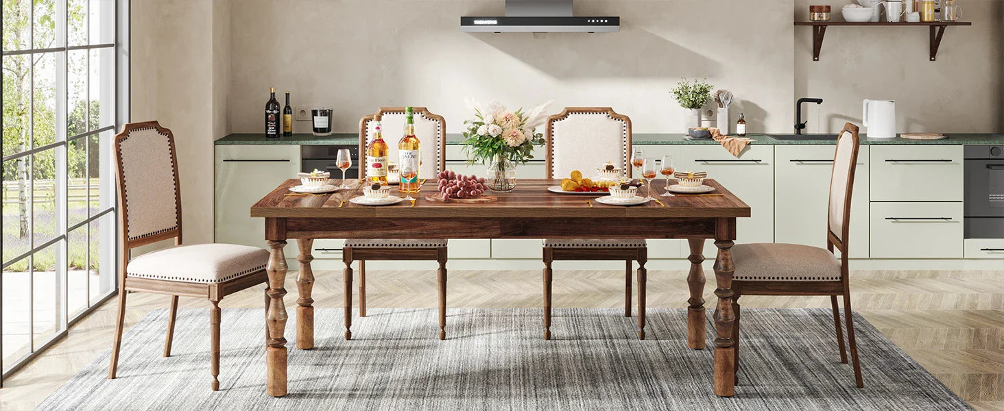 Table plante extérieure - Bois marron