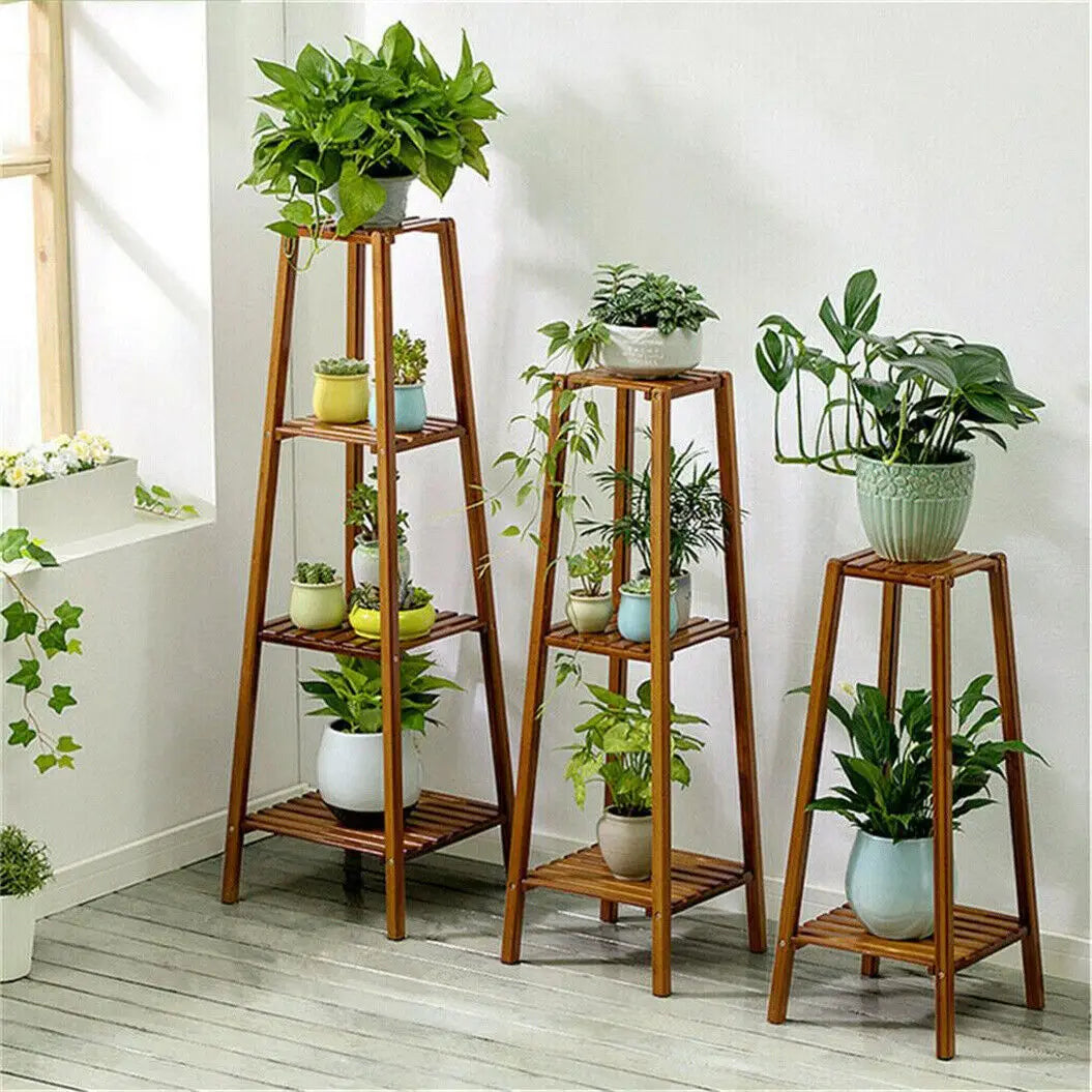 Supports de Plantes - Kit 3 Supports Bois