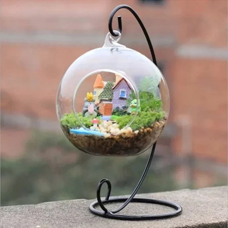 Support Plante - Fer - Pour Terrarium
