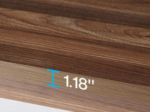 Table plante extérieure - Bois marron