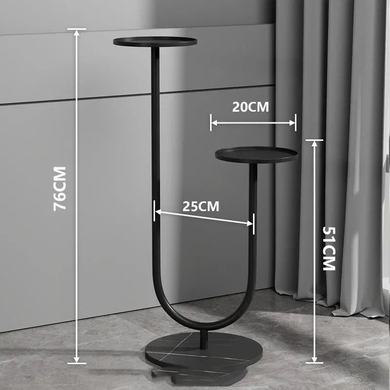 Porte Plante - Métal - Design Créatif