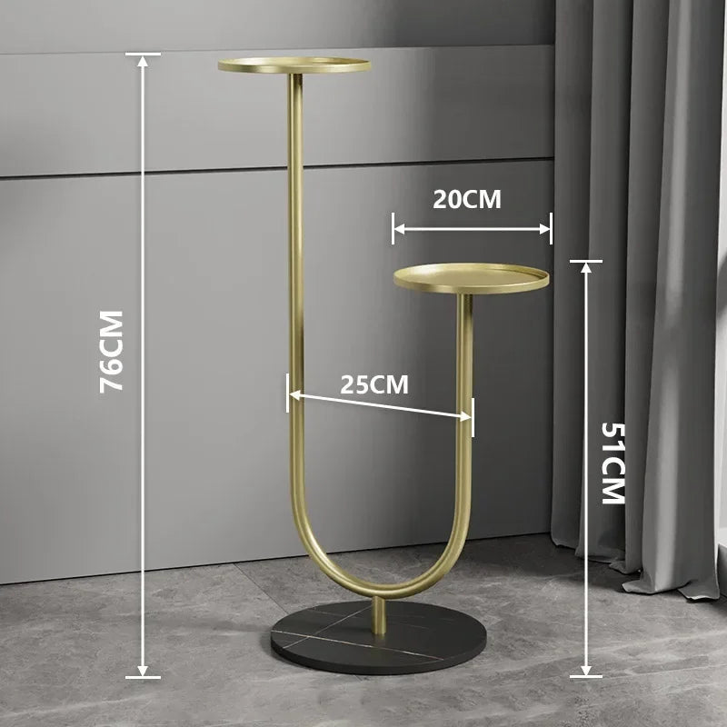 Porte Plante - Métal - Design Créatif