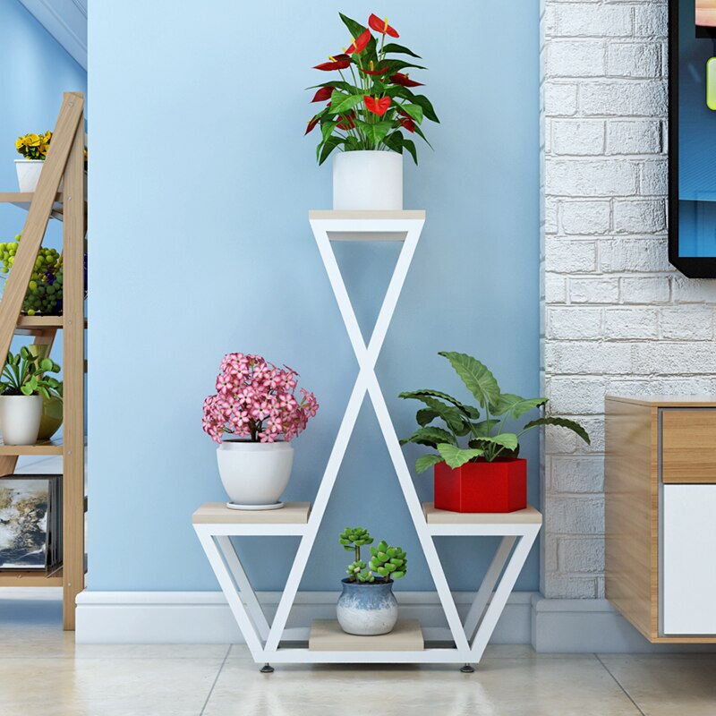 Porte-plante original en fer forgé - La Camila