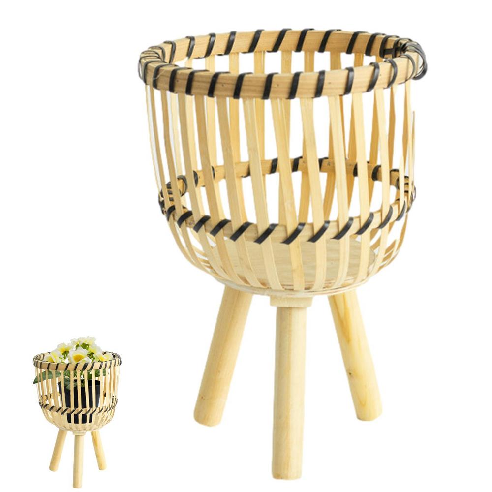 Porte-plante artisanal en bambou - La Lya