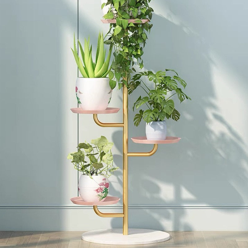 Porte-plante original Lila en bois