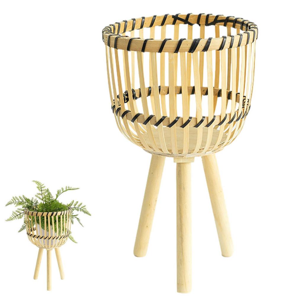 Porte-plante artisanal en bambou - La Lya