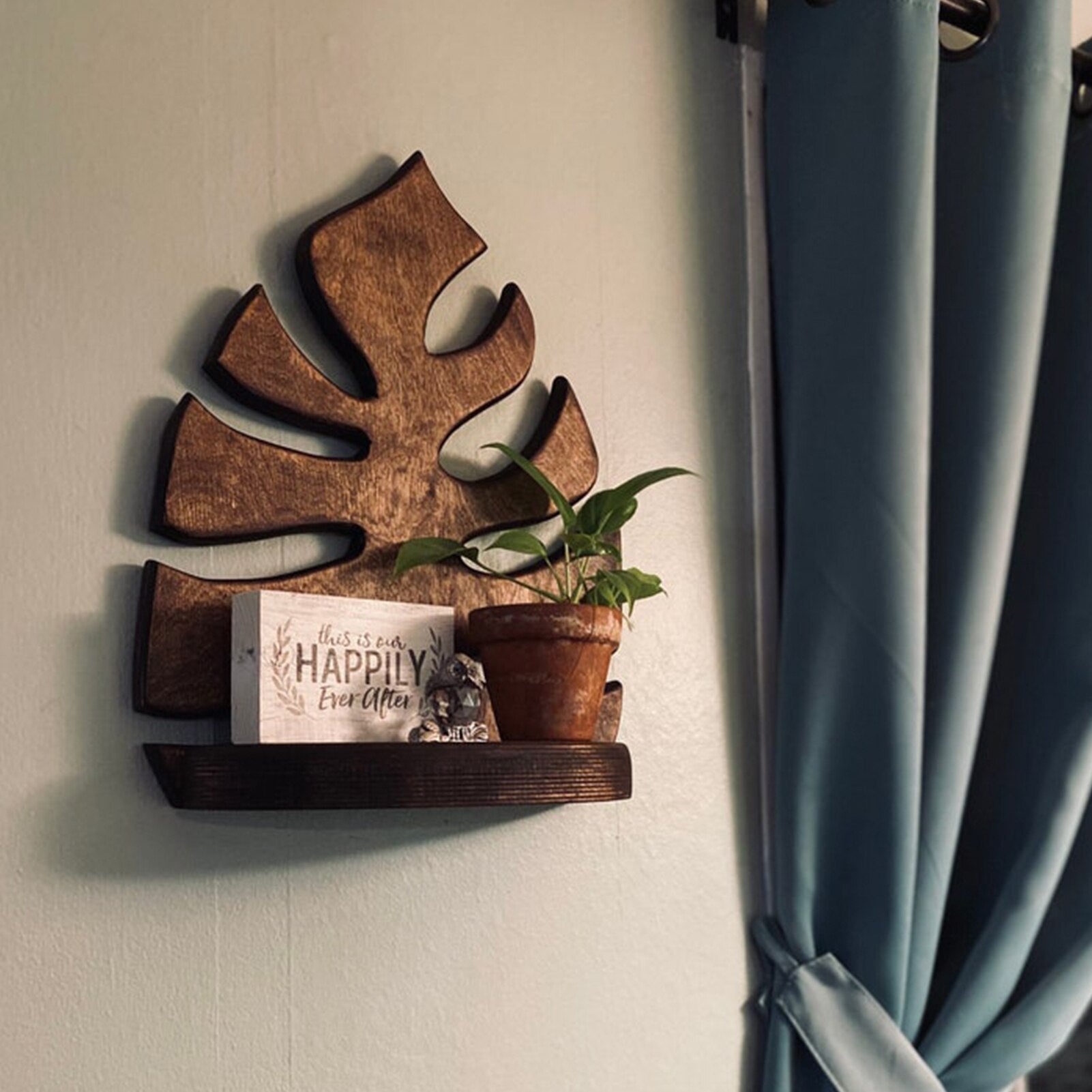 Porte-plante original mural - La Monstera