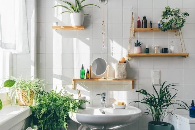 Décorer sa salle de bain style jungle urbaine avec des plantes – Comment faire