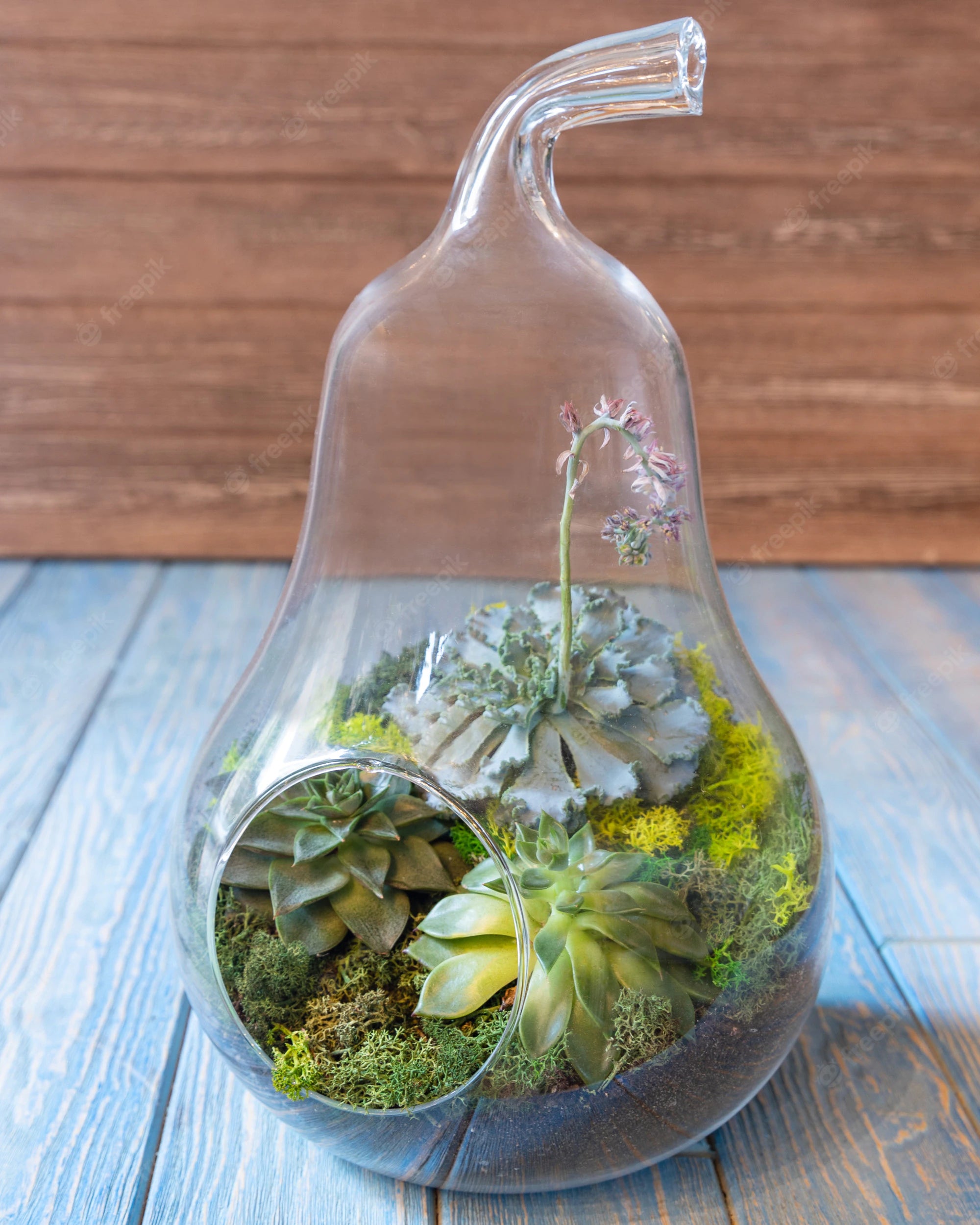 Comment décorer un vase transparent avec du sable