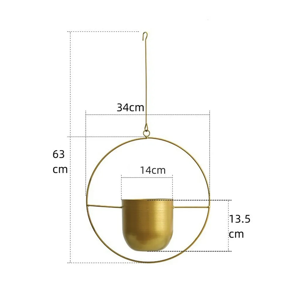 Suspension Plante - Fer - Moderne