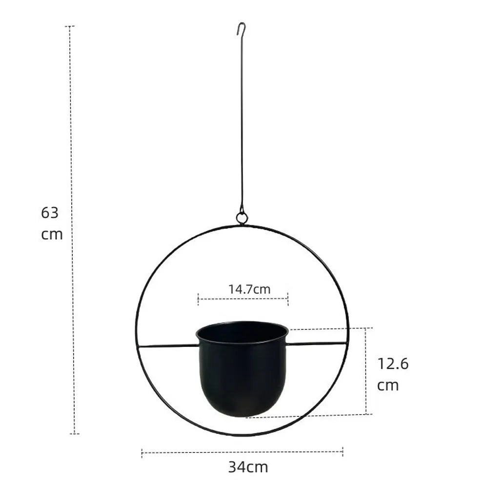 Suspension Plante - Fer - Moderne